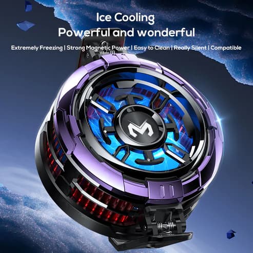 Ice cooling fan for mobile